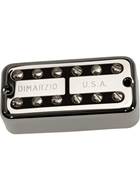 DiMarzio New'Tron Bridge Pickup F-Spaced Nickel Cover Black Insert Humbucker Pickup