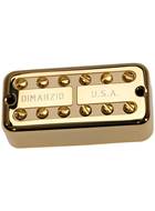 DiMarzio PAF'Tron Bridge Pickup F-Spaced Gold Cover Cream Insert Humbucker Pickup
