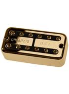 DiMarzio Super Distor'Tron Pickup F-Spaced Gold Cover Black Insert Humbucker Pickup