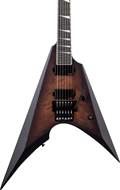 ESP LTD Arrow-1000 Quilted Maple Dark Brown Sunburst