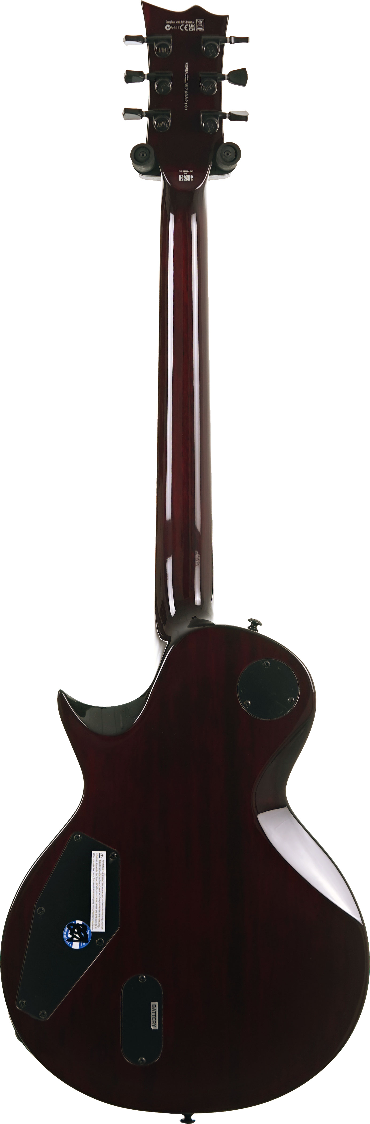ESP LTD EC-1000 Quilted Maple See Thru Black Cherry Fluence (Nearly New) #W24032101