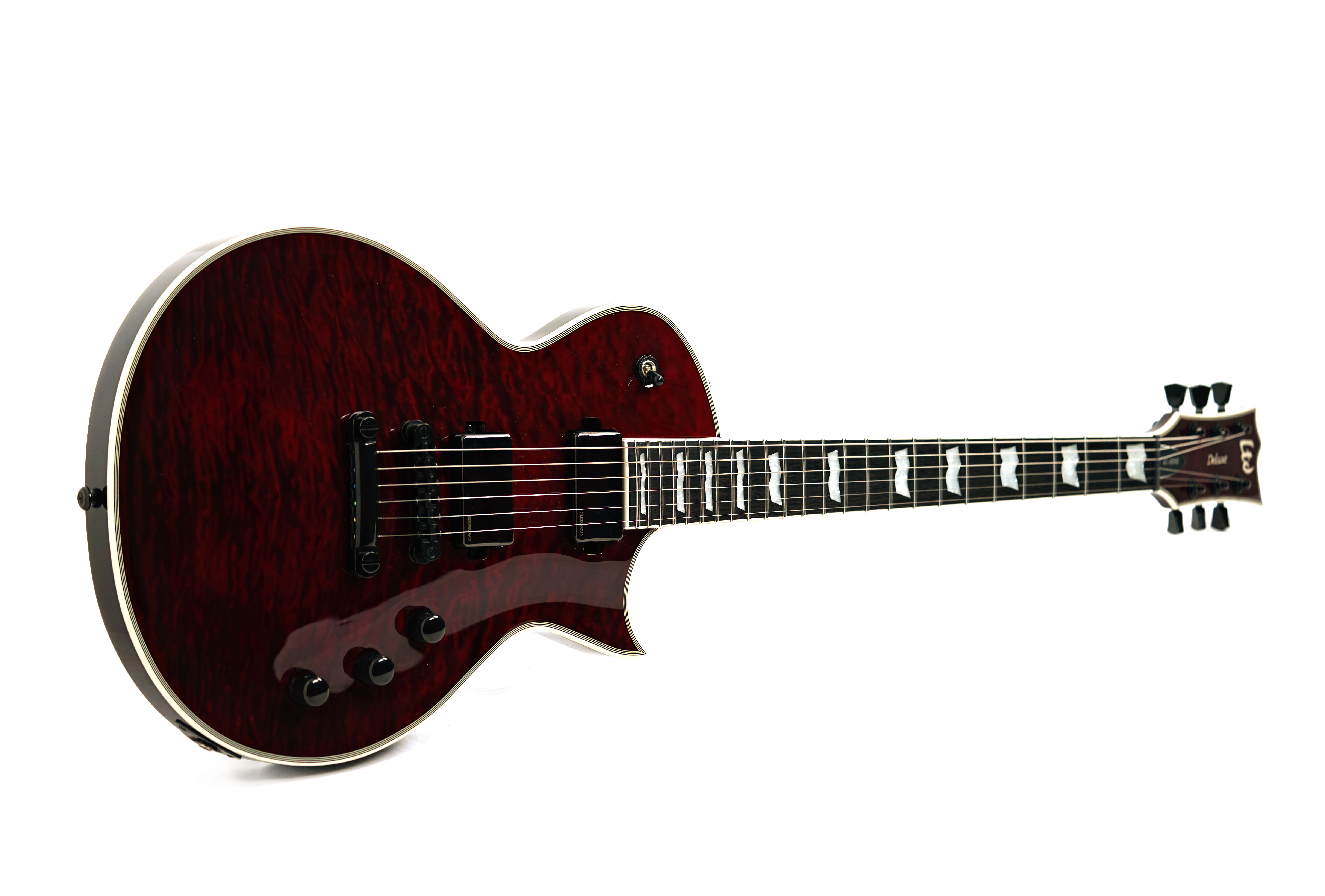 ESP LTD EC-1000 Quilted Maple See Thru Black Cherry Fluence (Nearly New) #W24032101