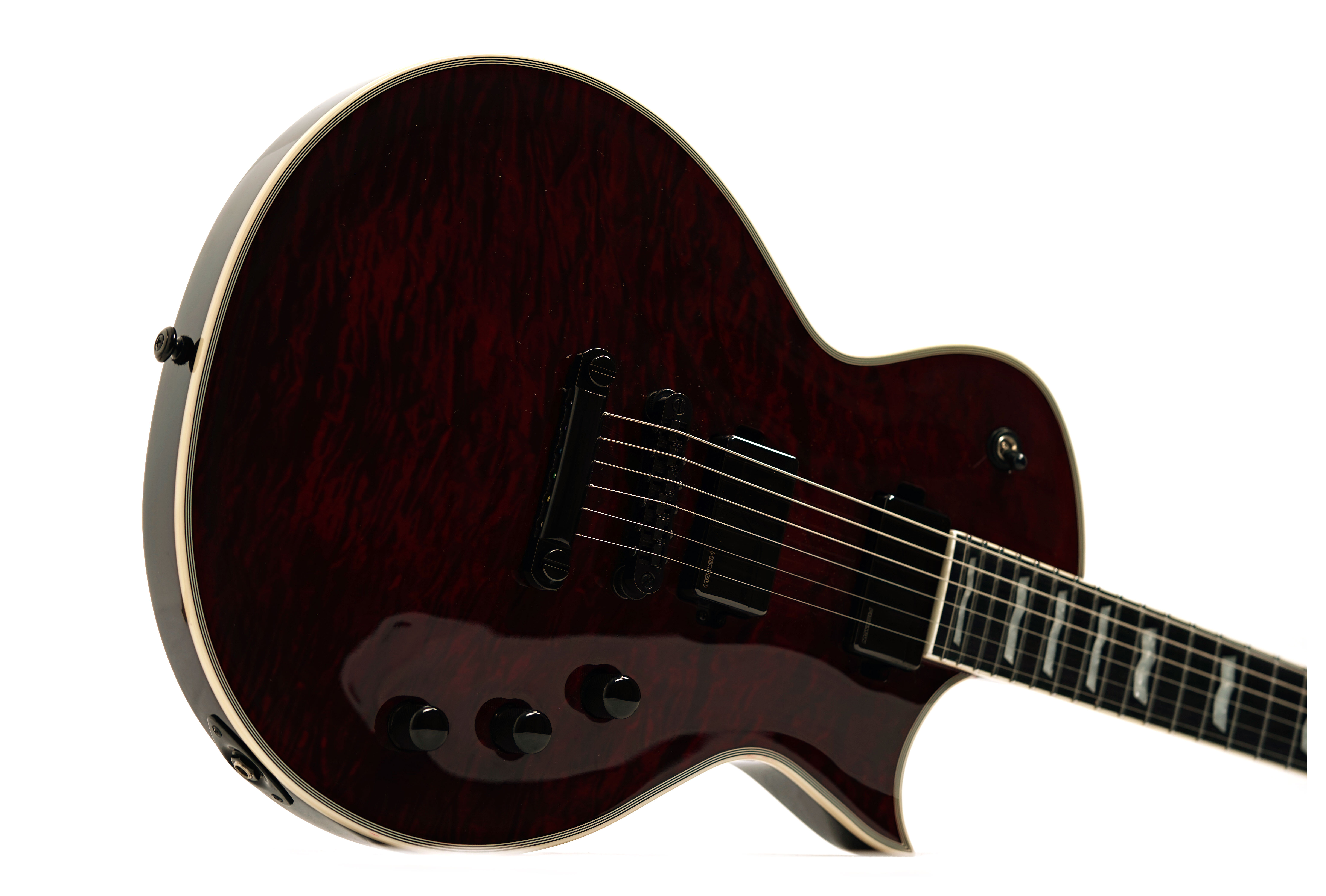 ESP LTD EC-1000 Quilted Maple See Thru Black Cherry Fluence (Nearly New) #W24032101