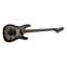 ESP LTD M-1007 Baritone Quilted Maple Charcoal Burst Satin Front View
