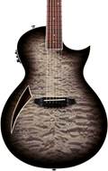 ESP LTD TL-6 Quilted Maple Charcoal Burst