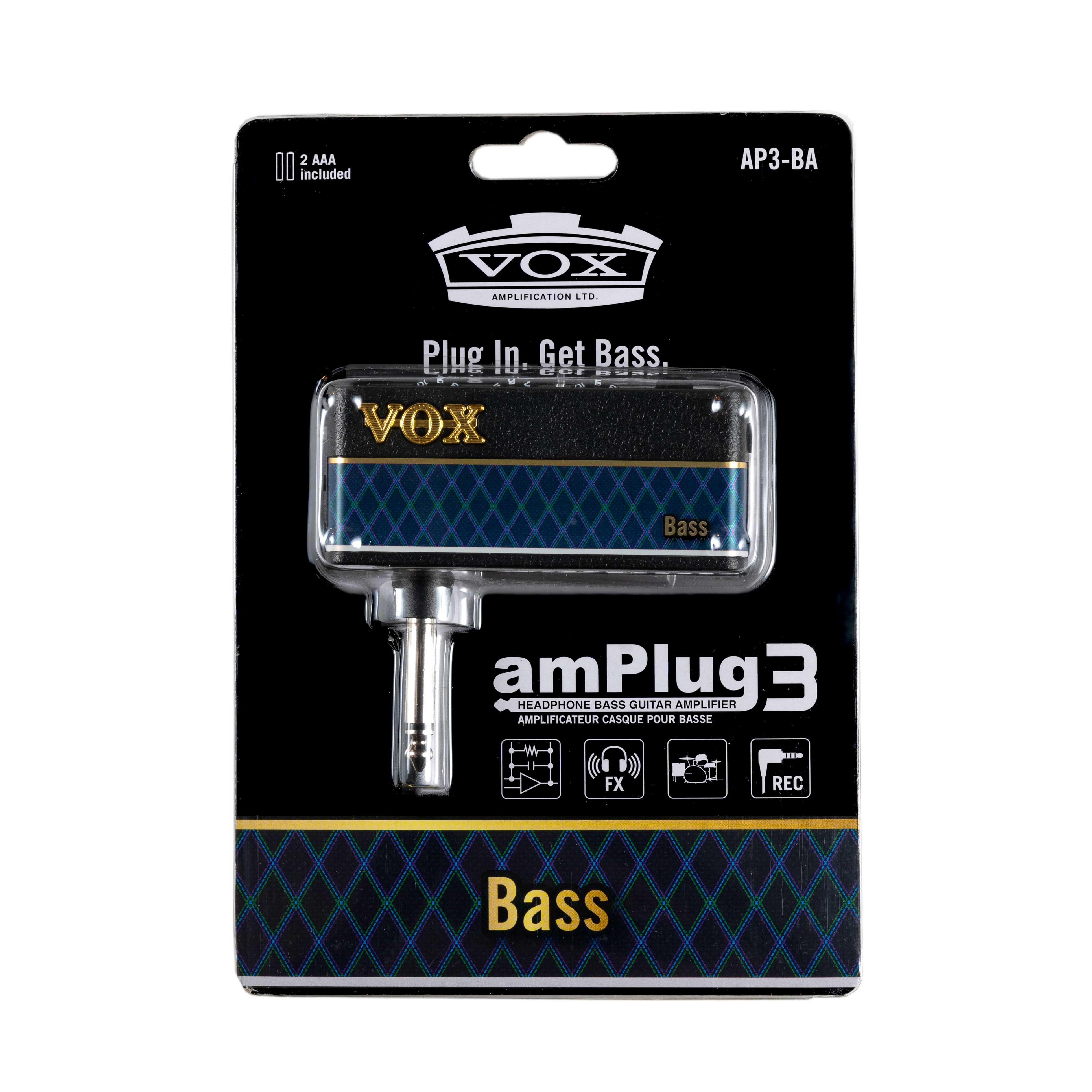 VOX AP3-BA amPlug3 Bass ボックス アンプラグ ヘッドフォンアンプ ベース用 人気商品は - ベース