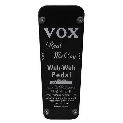 Vox VRM-1 Real McCoy Wah Pedal Vox VRM-1 Real McCoy Wah Pedal
