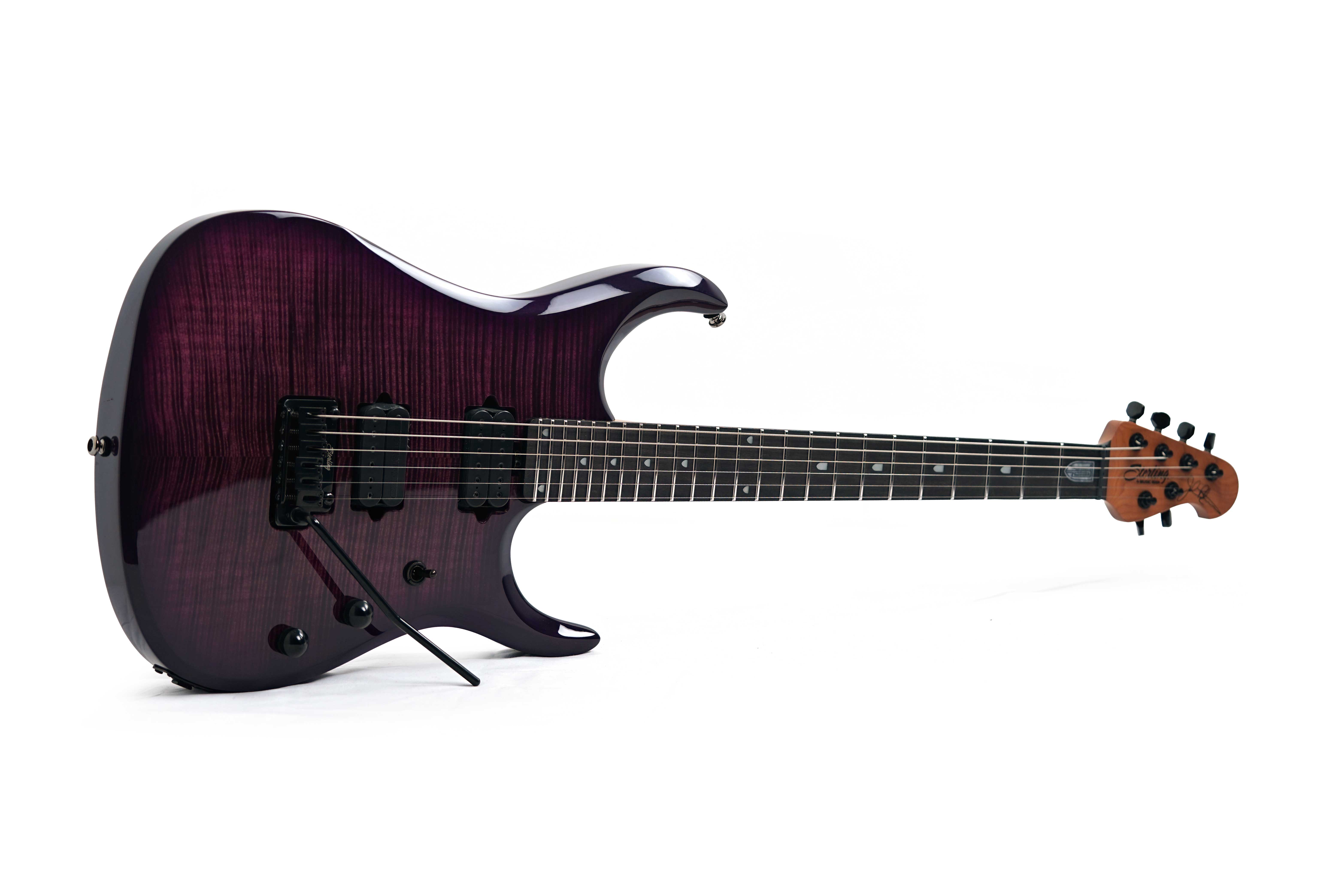 Music Man Sterling John Petrucci JP150D Flame Maple Purple Nebula