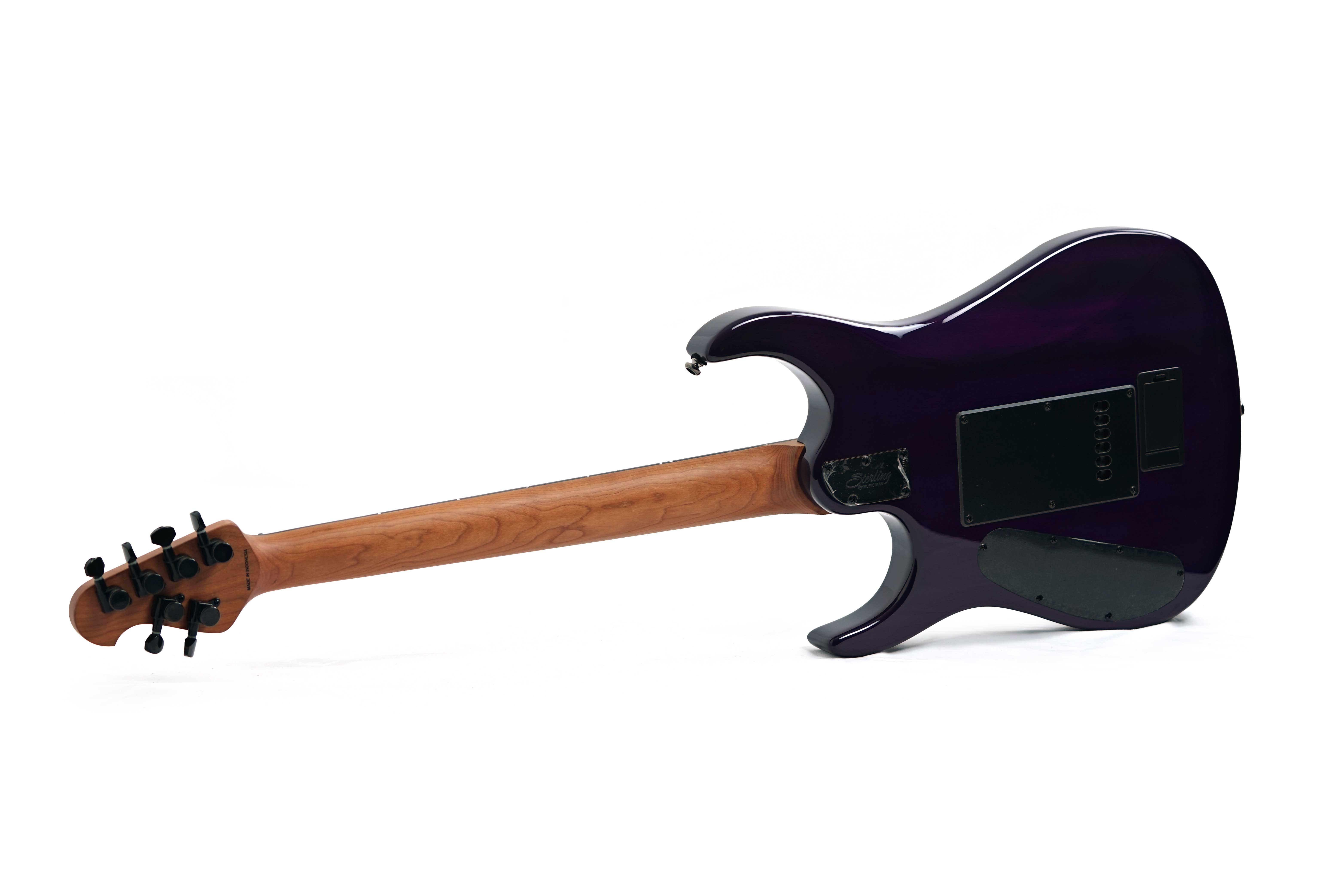 Music Man Sterling John Petrucci JP150D Flame Maple Purple Nebula