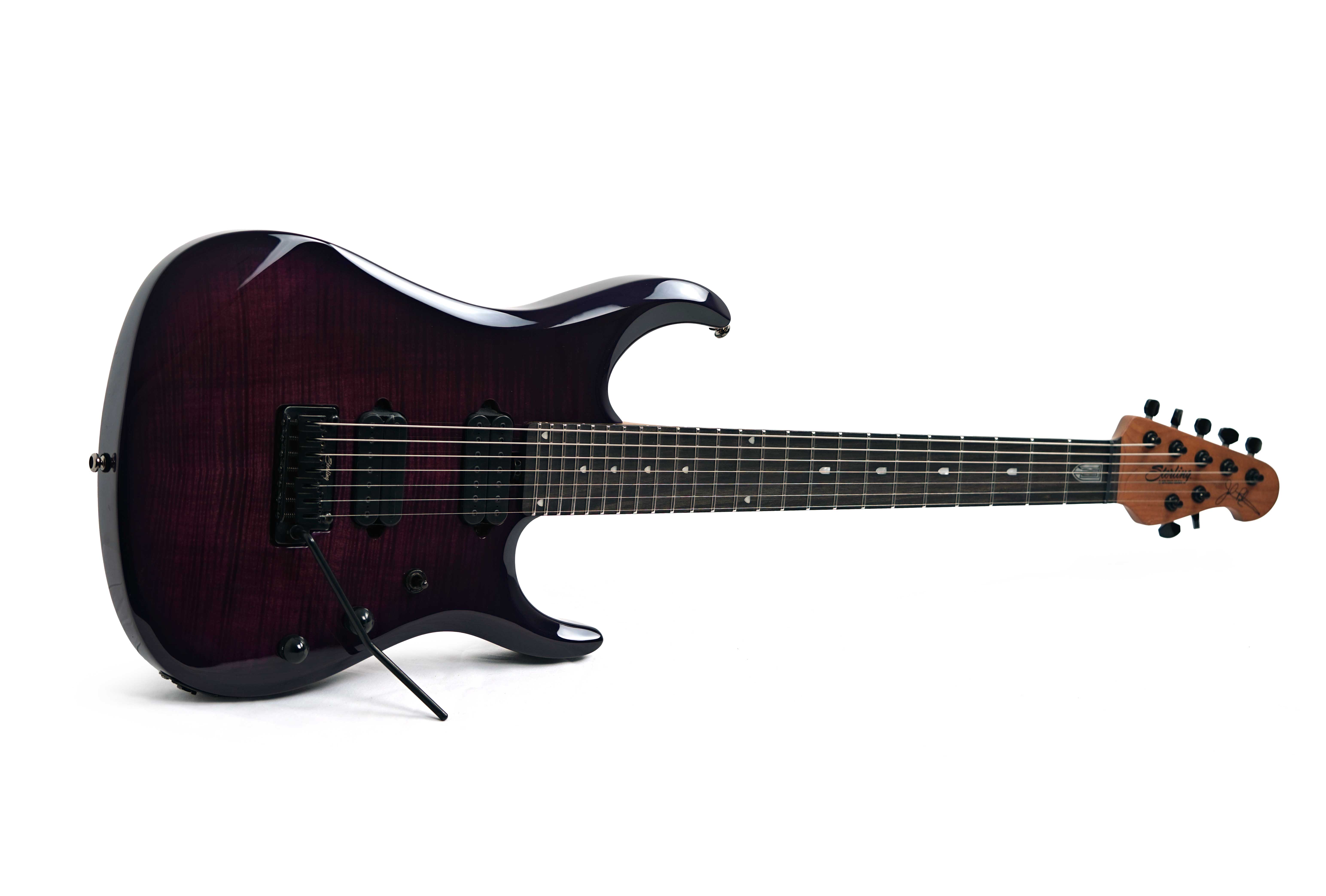 Music Man Sterling John Petrucci JP157D Flame Maple Purple Nebula