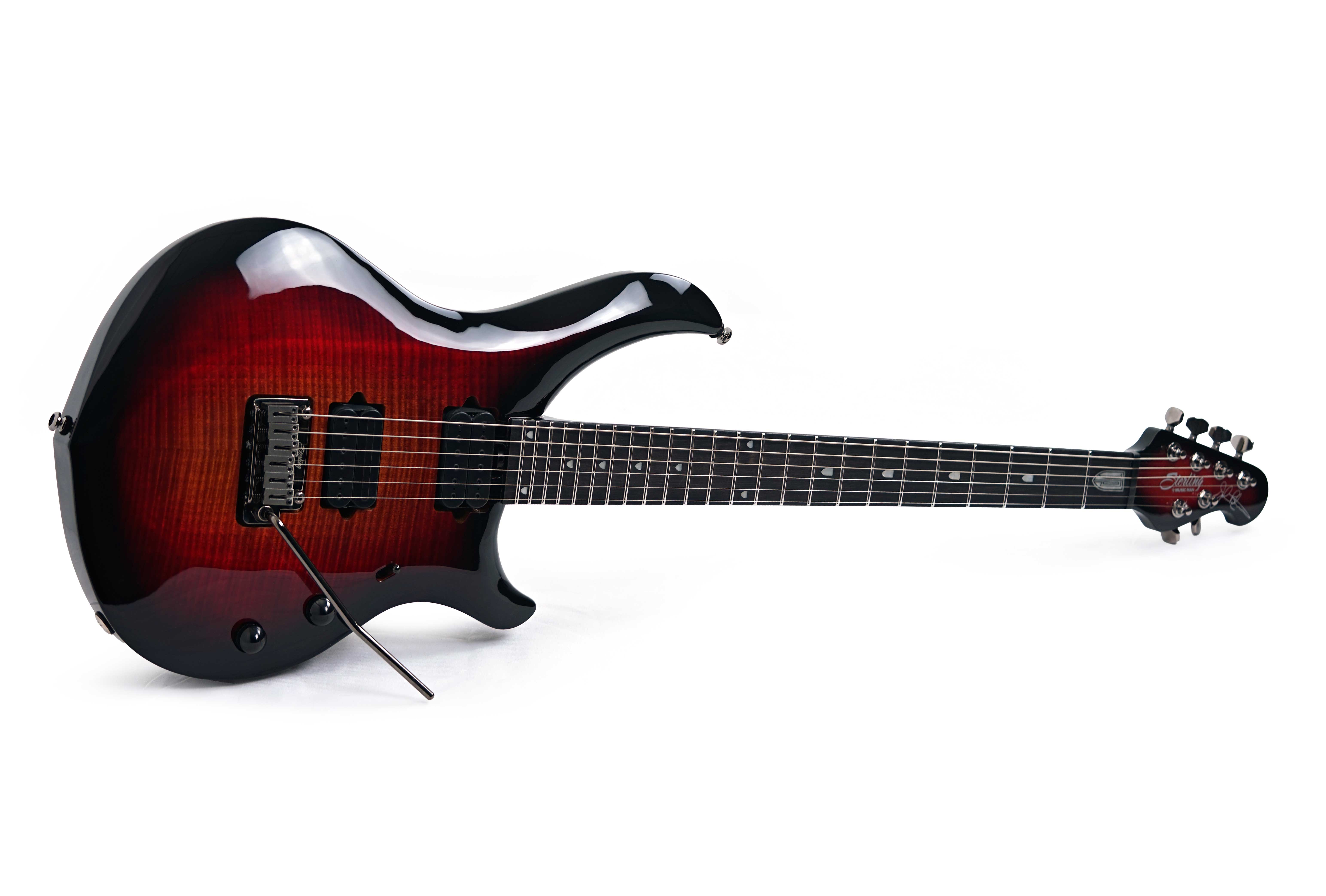 Music Man Sterling Majesty MAJ200X Flame Maple Tiger Eye