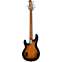 Music Man Sterling StingRay RAY34 Spalted Maple 3 Tone Sunburst Back View