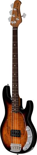 Music Man Sterling StingRay RAY34 Spalted Maple 3 Tone Sunburst Music Man Sterling StingRay RAY34 Spalted Maple 3 Tone Sunburst