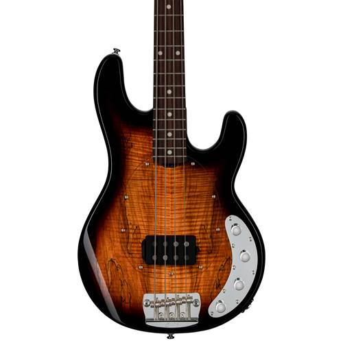 Music Man Sterling StingRay RAY34 Spalted Maple 3 Tone Sunburst Music Man Sterling StingRay RAY34 Spalted Maple 3 Tone Sunburst