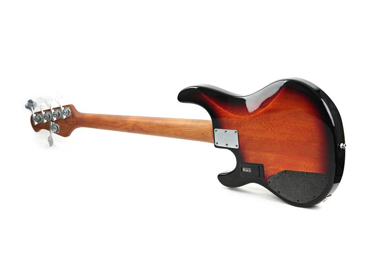 Music Man Sterling StingRay 5 RAY35 Spalted Maple 3-Tone Sunburst (Ex-Demo) #SR72620 Music Man Sterling StingRay 5 RAY35 Spalted Maple 3-Tone Sunburst (Ex-Demo) #SR72620