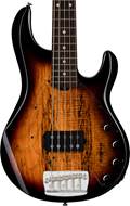 Music Man Sterling StingRay 5 RAY35 Spalted Maple 3 Tone Sunburst