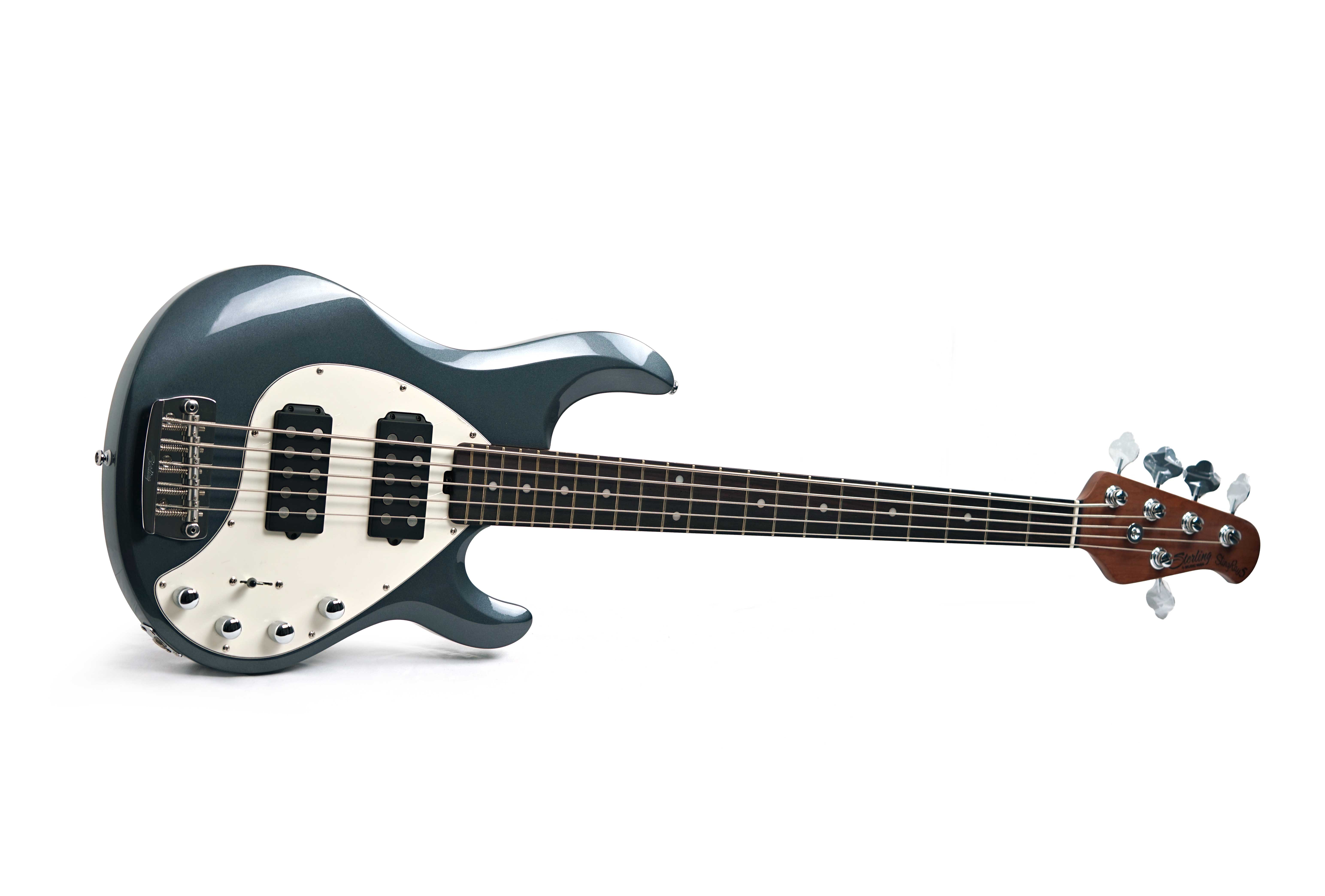 Music Man Sterling StingRay 5 HH RAY35HH Charcoal Frost