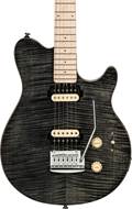 Music Man Sterling SUB Axis AX3 Flame Maple Trans Black
