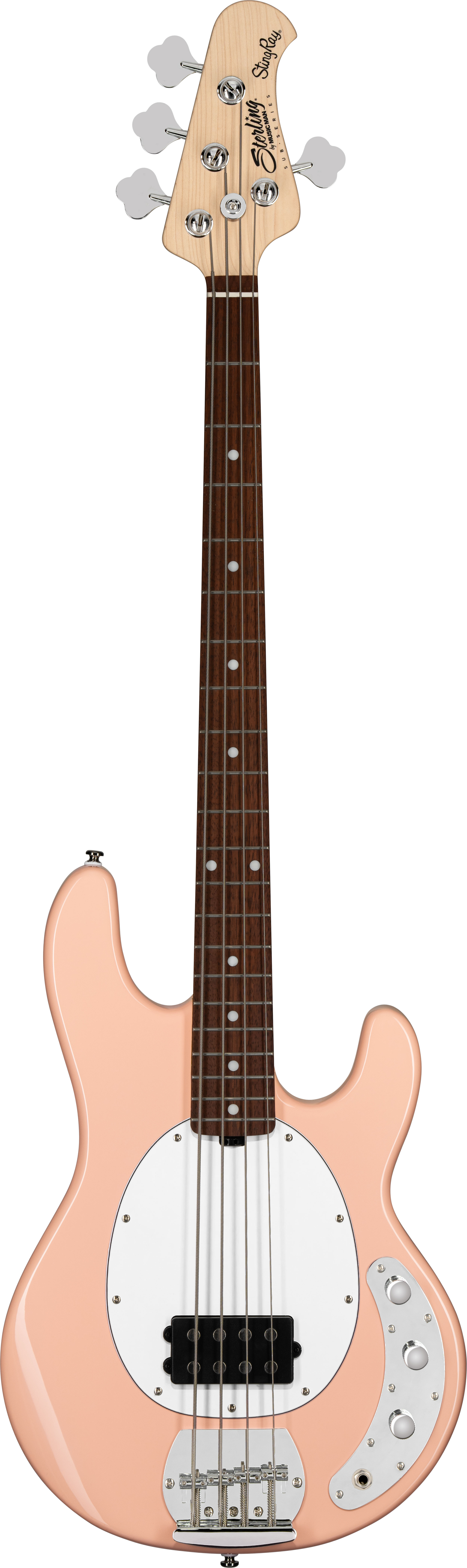 Music Man Sterling SUB StingRay RAY4 Pueblo Pink | guitarguitar