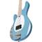 Music Man Sterling SUB StingRay RAY4 Left Handed Chopper Blue Front View