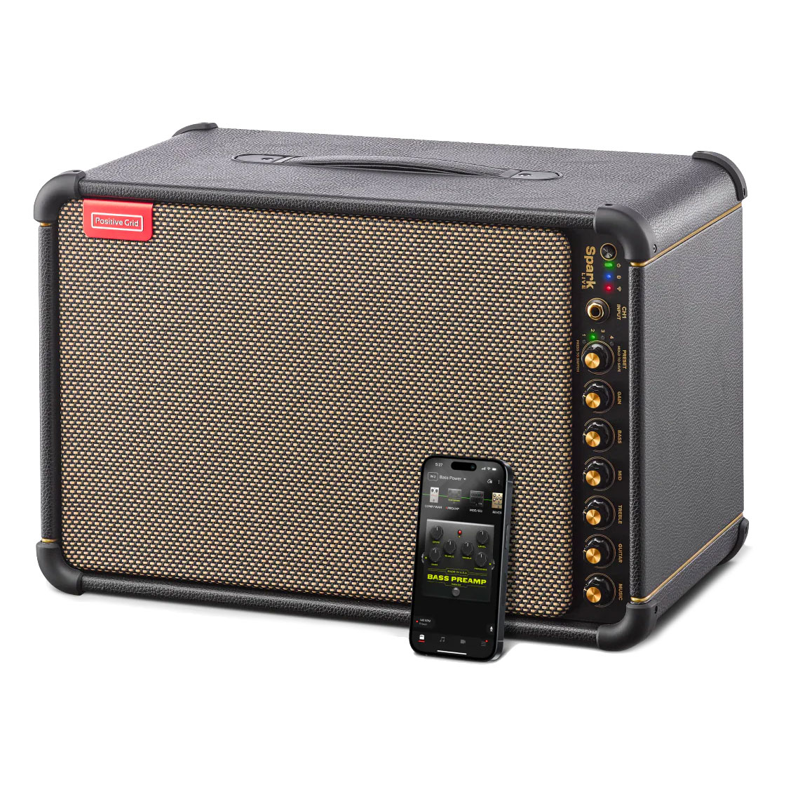 Positive Grid Spark LIVE 4-Channel Smart Amp & PA System