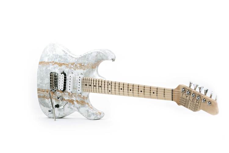 Tyler USA Studio Elite HD White Shmear Maple Fingerboard #24385 Tyler USA Studio Elite HD White Shmear Maple Fingerboard #24385