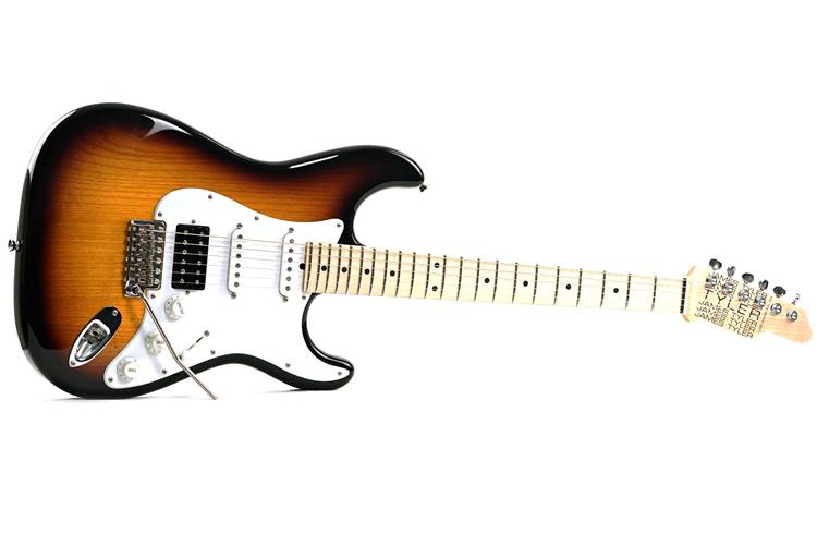 Tyler USA Classic HSS 2 Tone Sunburst Maple Fingerboard Tyler USA Classic HSS 2 Tone Sunburst Maple Fingerboard