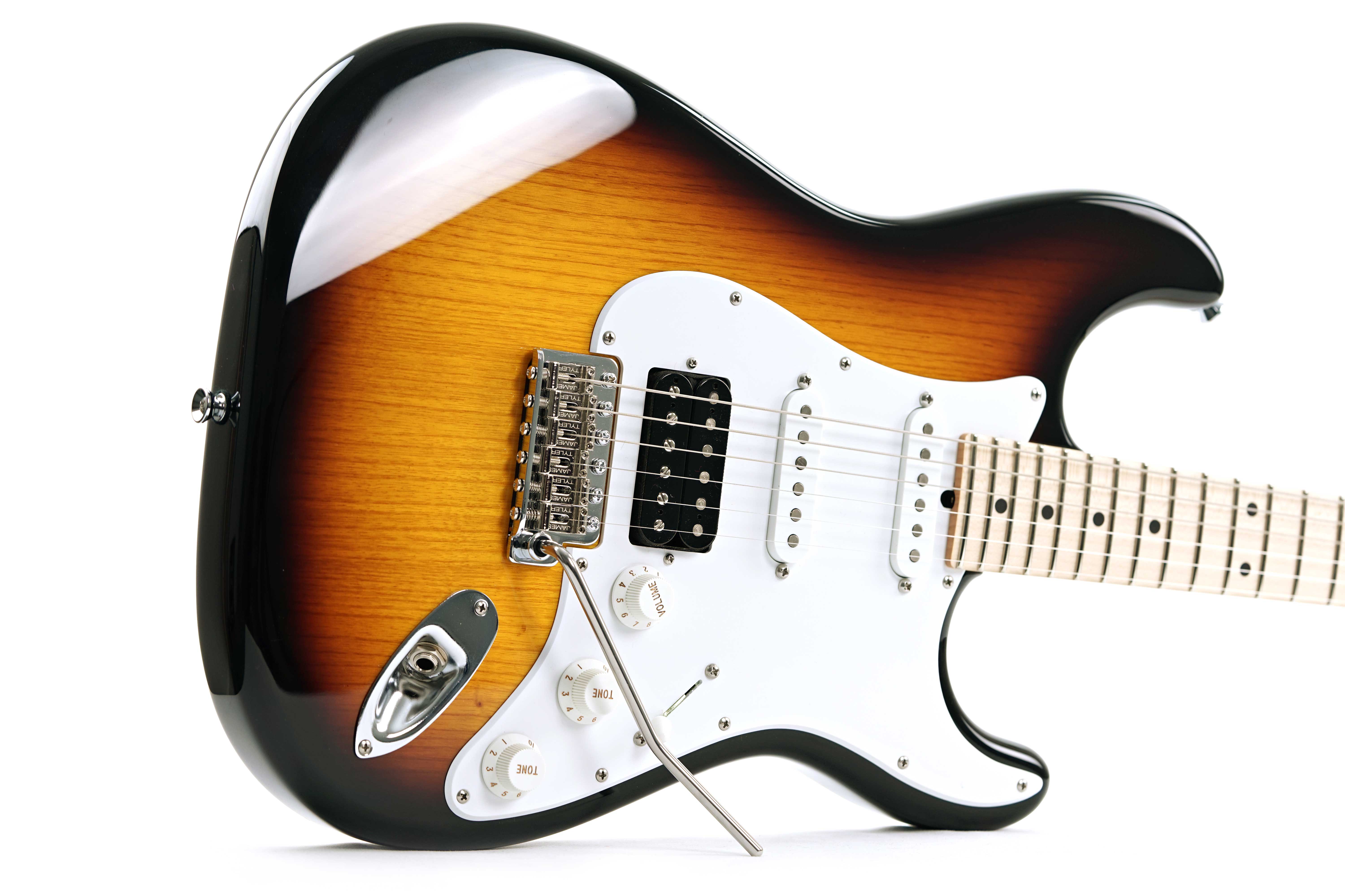 Tyler USA Classic HSS 2 Tone Sunburst Maple Fingerboard