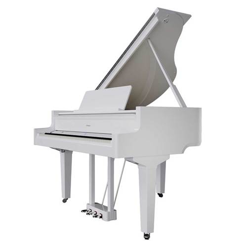 Roland GP-9-PW Polished White Luxury Grand with Piano Concert Technology Roland GP-9-PW Polished White Luxury Grand with Piano Concert Technology
