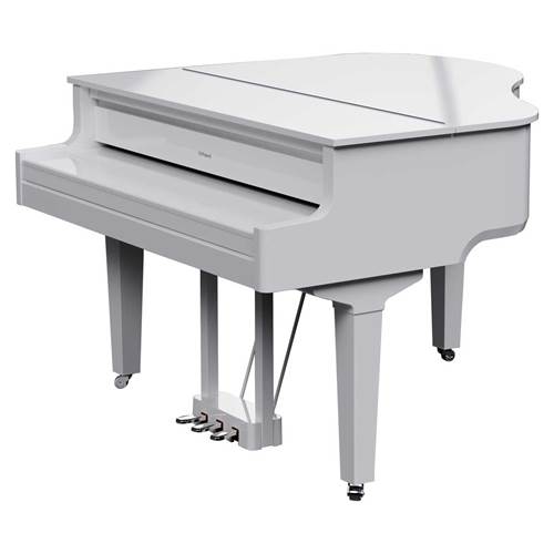 Roland GP-9-PW Polished White Luxury Grand with Piano Concert Technology Roland GP-9-PW Polished White Luxury Grand with Piano Concert Technology