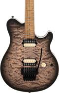 Music Man Axis Charcoal Cloud Quilt