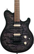 Music Man Axis Super Sport Trem Charcoal Cloud Quilt #H06298