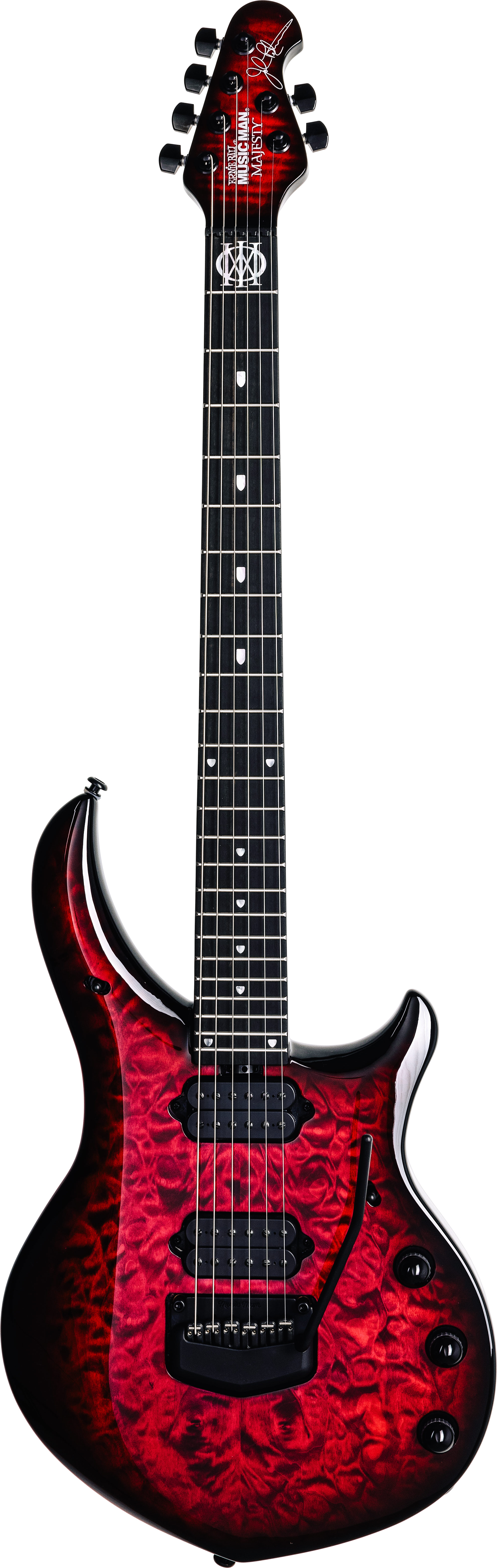 Music Man BFR Majesty Red Nebula Quilt