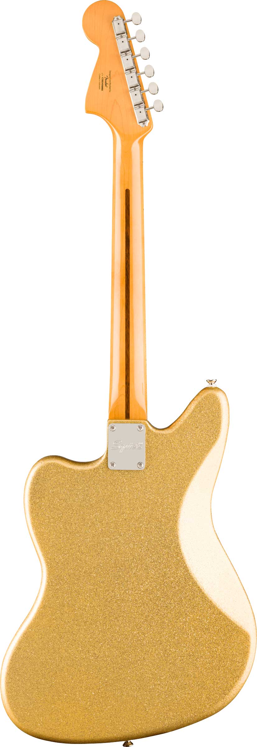Squier Limited Edition Classic Vibe 70s Jaguar Gold Sparkle