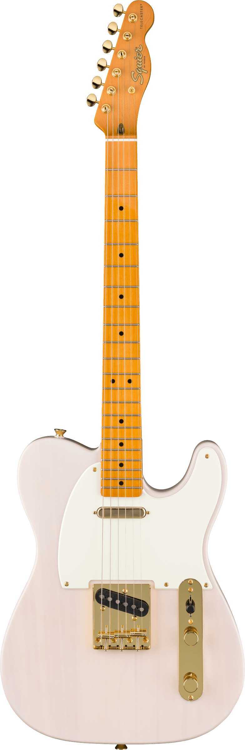 Squier Limited Edition Classic Vibe 50s Telecaster White Blonde Gold Hardware