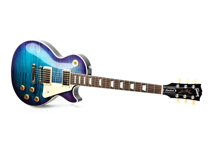 Gibson Les Paul Standard 50s Figured Top Blueberry Burst #220530194 Gibson Les Paul Standard 50s Figured Top Blueberry Burst #220530194