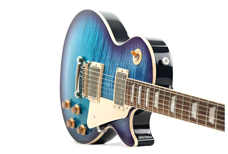 Gibson Les Paul Standard 50s Figured Top Blueberry Burst #225840213 Gibson Les Paul Standard 50s Figured Top Blueberry Burst #225840213