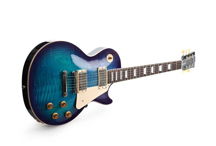 Gibson Les Paul Standard 50s Figured Top Blueberry Burst #226530313 Gibson Les Paul Standard 50s Figured Top Blueberry Burst #226530313