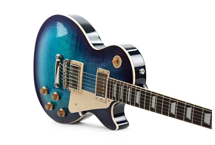Gibson Les Paul Standard 50s Figured Top Blueberry Burst #226530313 Gibson Les Paul Standard 50s Figured Top Blueberry Burst #226530313