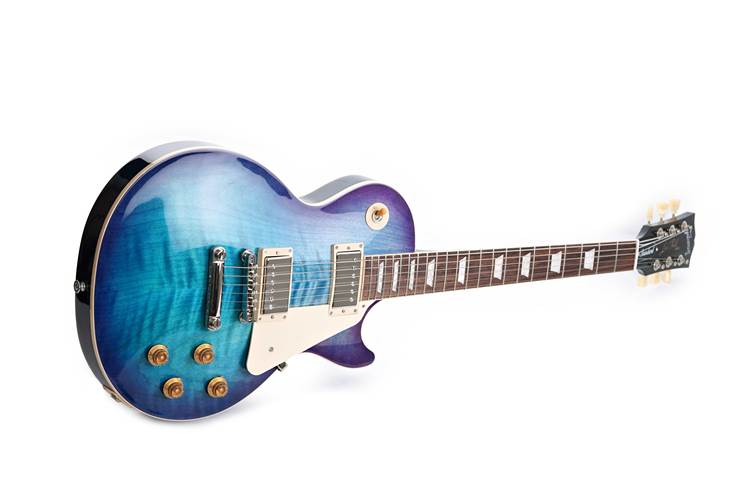 Gibson Les Paul Standard 50s Figured Top Blueberry Burst #215140375 Gibson Les Paul Standard 50s Figured Top Blueberry Burst #215140375