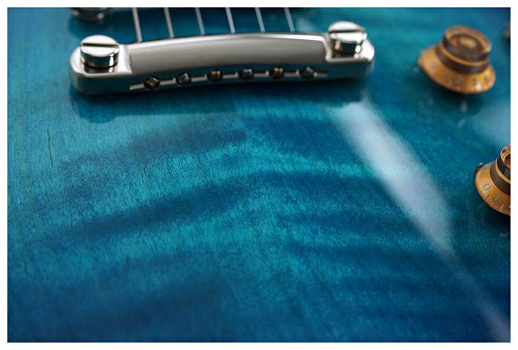 Gibson Les Paul Standard 50s Figured Top Blueberry Burst #215140375 Gibson Les Paul Standard 50s Figured Top Blueberry Burst #215140375