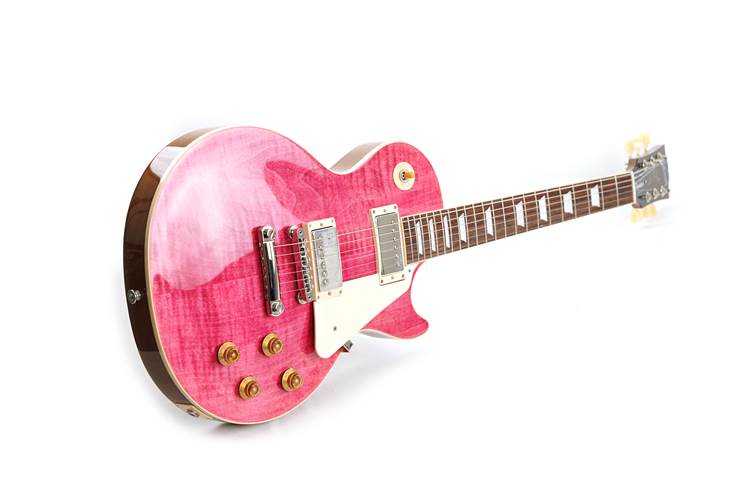 Gibson Les Paul Standard 50s Figured Top Translucent Fuchsia #227230115 Gibson Les Paul Standard 50s Figured Top Translucent Fuchsia #227230115