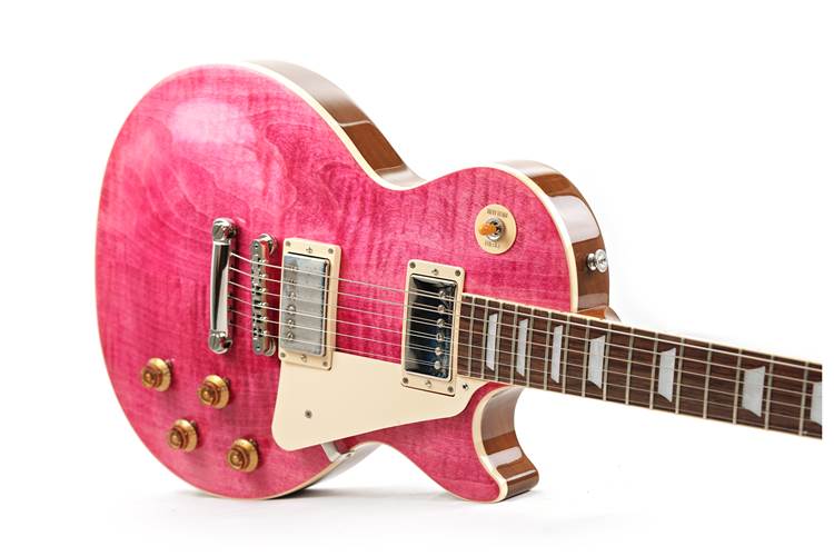 Gibson Les Paul Standard 50s Figured Top Translucent Fuchsia #227230115 Gibson Les Paul Standard 50s Figured Top Translucent Fuchsia #227230115
