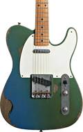 Fender Custom Shop 1957 Telecaster Heavy Relic Greened Out Lake Placid Blue Over Black Masterbuilt by Levi Perri