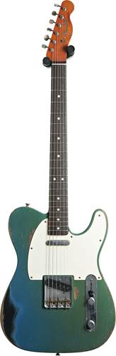 Fender Custom Shop 1963 Telecaster Heavy Relic Greened Out Lake Placid Blue Over Black Masterbuilt by Levi Perry Fender Custom Shop 1963 Telecaster Heavy Relic Greened Out Lake Placid Blue Over Black Masterbuilt by Levi Perry