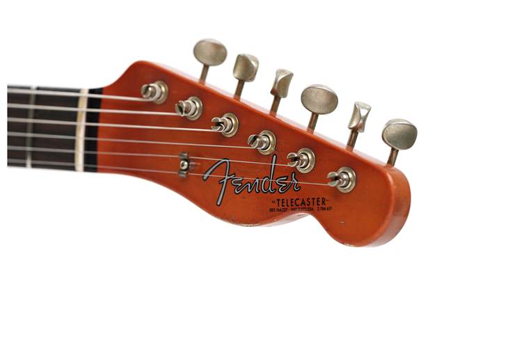 Fender Custom Shop 1963 Telecaster Heavy Relic Greened Out Lake Placid Blue Over Black Masterbuilt by Levi Perry Fender Custom Shop 1963 Telecaster Heavy Relic Greened Out Lake Placid Blue Over Black Masterbuilt by Levi Perry