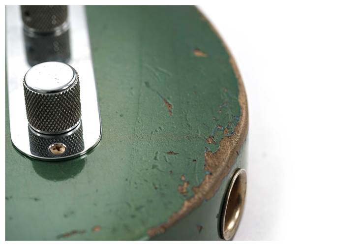 Fender Custom Shop 1963 Telecaster Heavy Relic Greened Out Lake Placid Blue Over Black Masterbuilt by Levi Perry Fender Custom Shop 1963 Telecaster Heavy Relic Greened Out Lake Placid Blue Over Black Masterbuilt by Levi Perry