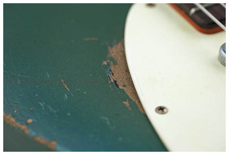 Fender Custom Shop 1963 Telecaster Heavy Relic Greened Out Lake Placid Blue Over Black Masterbuilt by Levi Perry Fender Custom Shop 1963 Telecaster Heavy Relic Greened Out Lake Placid Blue Over Black Masterbuilt by Levi Perry