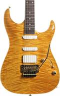 Pensa Guitars MK-1 Classic Flame Amber Knopfler Spec (Ex-Demo) #1238