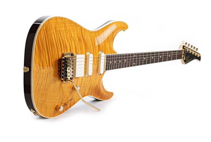 Pensa Guitars MK-1 Classic Flame Amber Knopfler Spec (Ex-Demo) #1238 Pensa Guitars MK-1 Classic Flame Amber Knopfler Spec (Ex-Demo) #1238